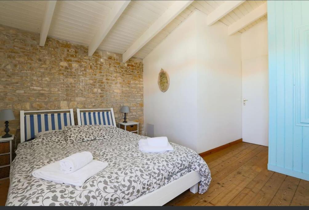 Maison De Charme A La Couarde-Sur-Mer Exterior foto